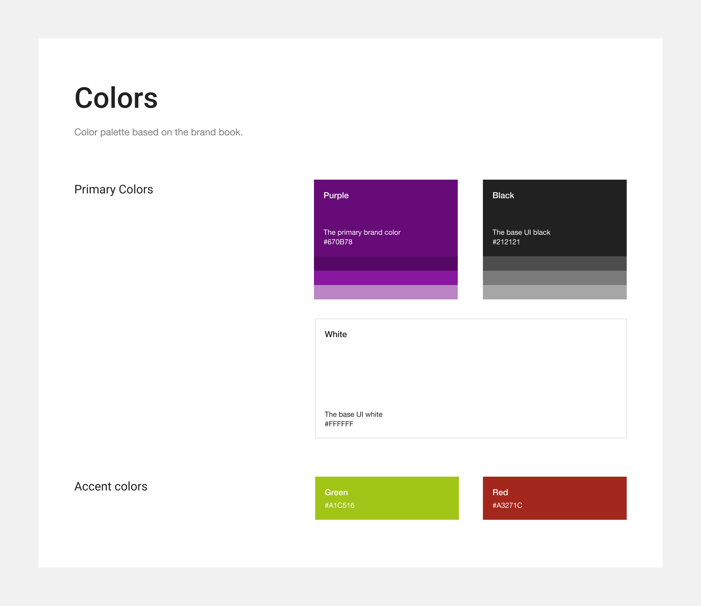 Colors Colors